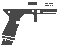 Unused icon for the Glock design with an extended magazine.